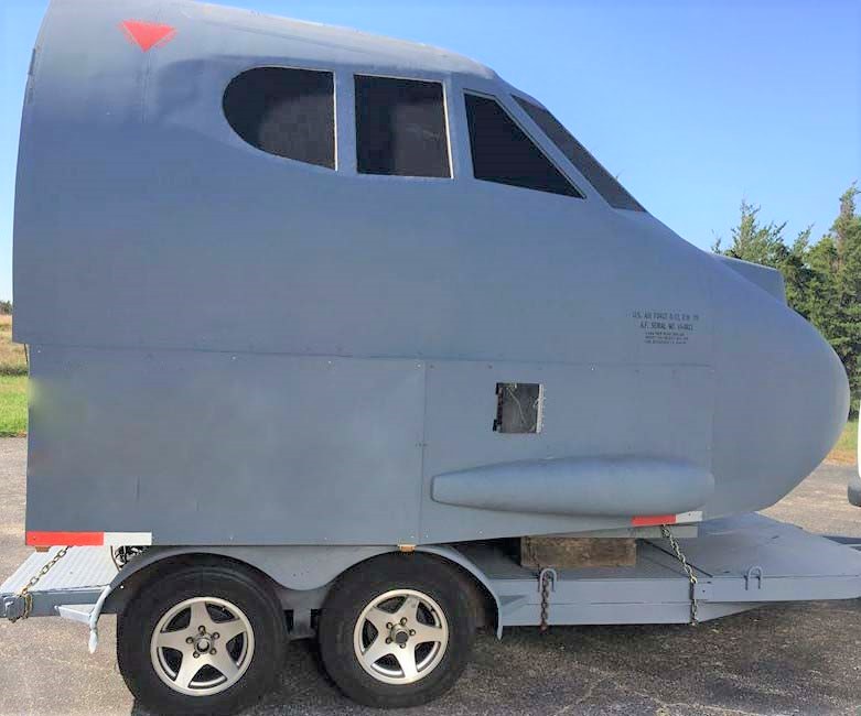 Boeing B-52 Cockpit Grey on the Trailer